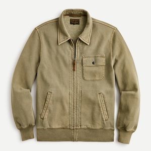 NWT J. Crew Wallace & Barnes Heritage Fleece Deck Jacket